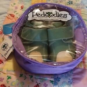 New In Bag Pedoodles Size 2-3 & 3-4 Years. Beautiful Sage & Cream.